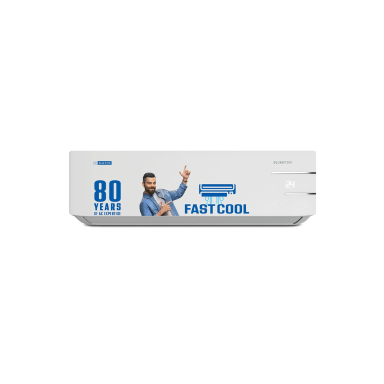 blue star ac 1 ton price